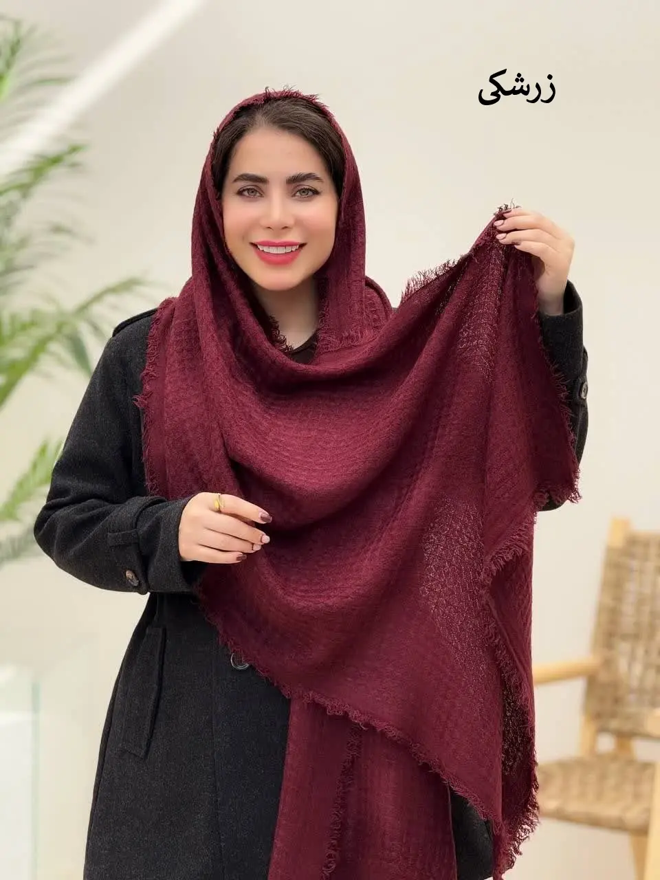 3681-شال پاییزه برکه